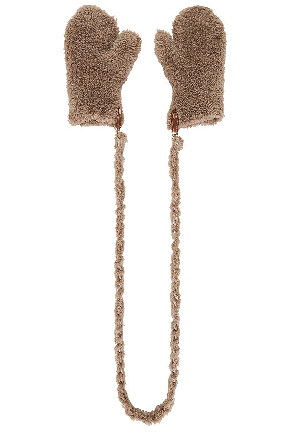 view 2 of 2 Talia Gloves in Warm Latte