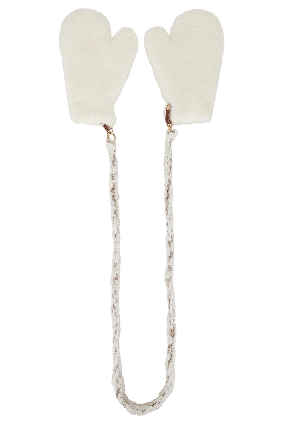 view 2 of 2 Talia Gloves in Coconut Cream