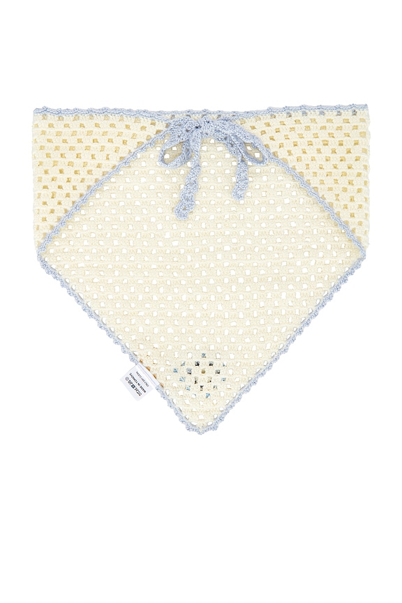 view 2 of 2 PAÑUELO BANDANA FLEUR in Blue