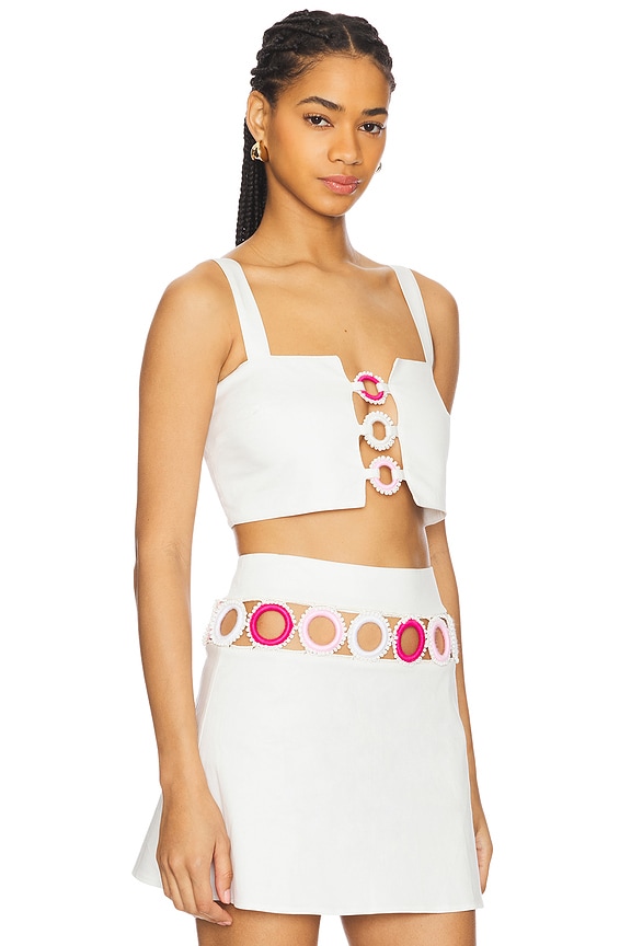 view 2 of 5 TOP CROPPED in Pink