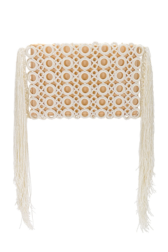 view 2 of 4 POCHETTE BRODÉE in Ivory