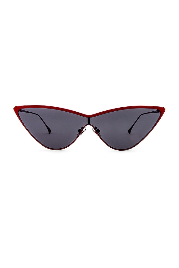 view 1 of 5 GAFAS DE SOL ZYON in Red & Black