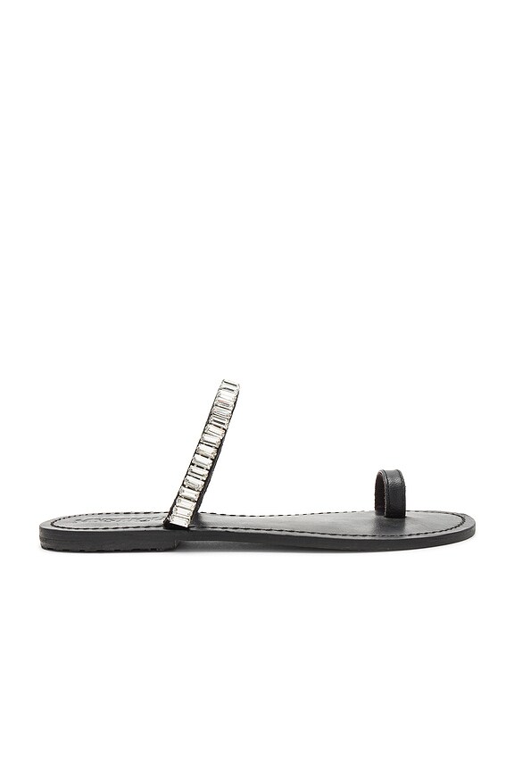 view 1 of 5 Embellished Slide in Black