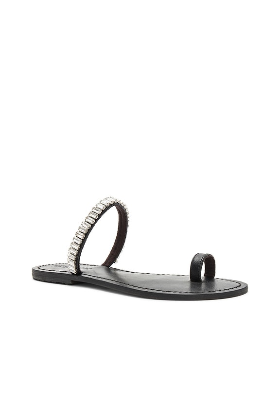 view 2 of 5 Embellished Slide in Black