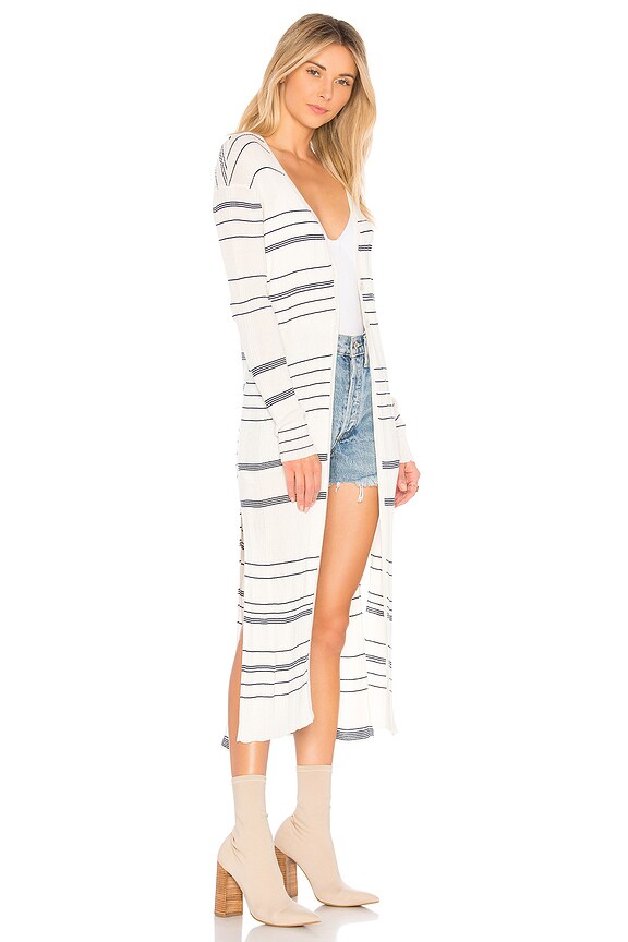 view 2 of 3 GILET in White & Navy