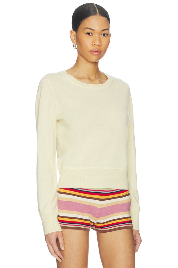 view 2 of 4 JERSEY CUELLO REDONDO in Soft Lemon