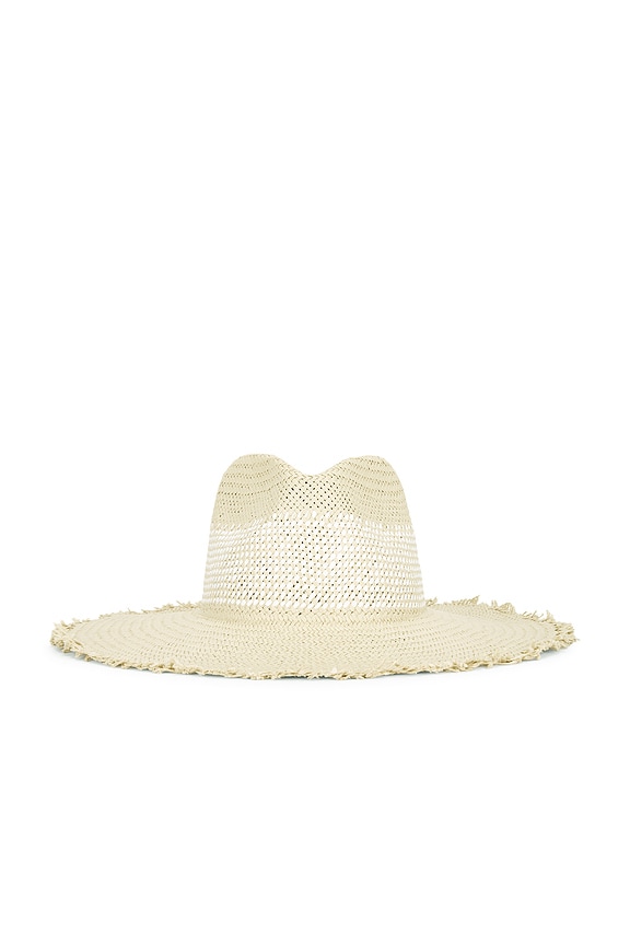 view 2 of 4 CHAPEAU FEDORA BORD LARGE ST. TROPEZ in Ivory