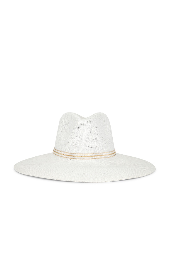 view 2 of 5 Michelle Fedora Hat in White