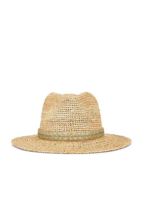 view 1 of 3 CHAPEAU FEDORA AMBER in Natural