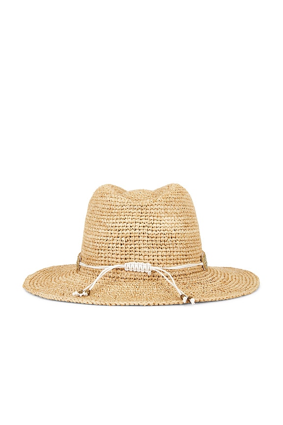 view 2 of 3 CHAPEAU FEDORA AMBER in Natural