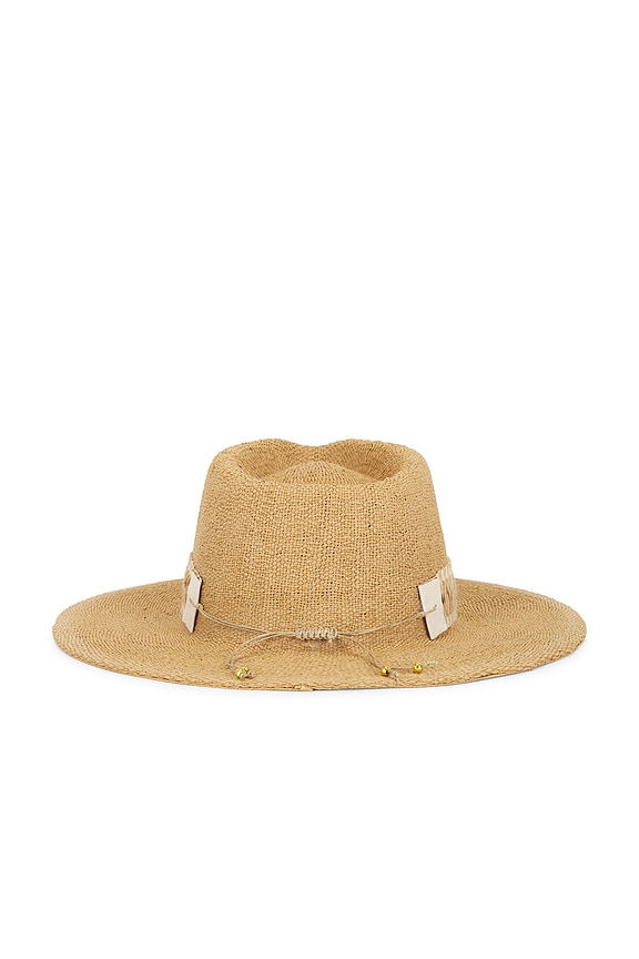 view 2 of 3 Jordyn Fedora Hat in Toast