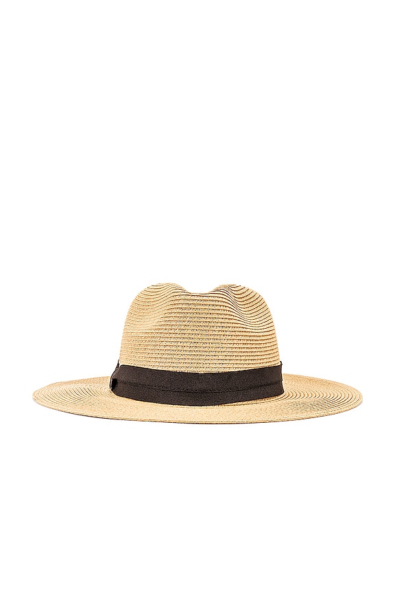 view 2 of 3 Tara Hat in Toast & Black