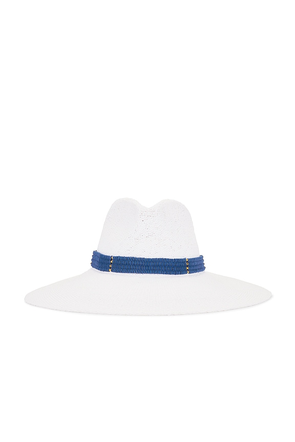view 2 of 3 Saylor Hat in White & Navy