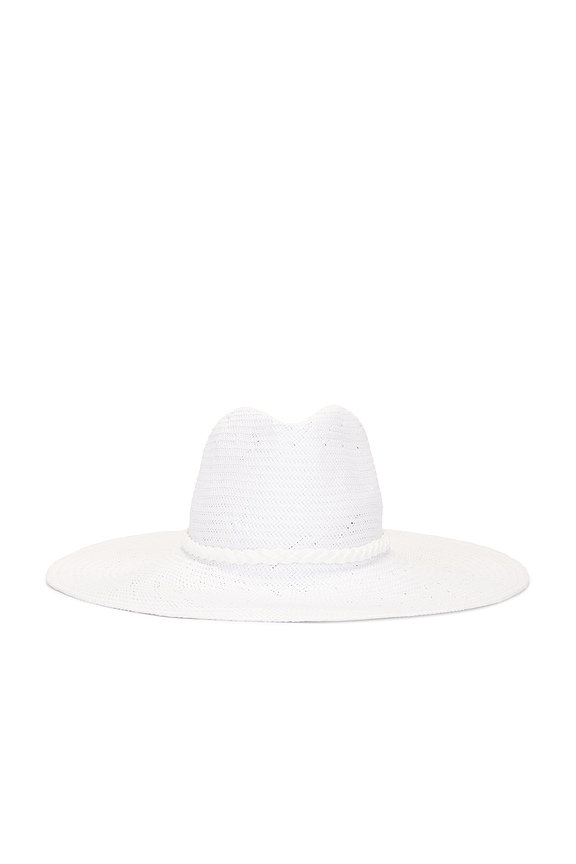 view 2 of 3 Ashtin Fedora in White