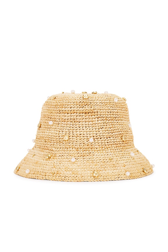 view 2 of 3 Pearle Bucket Hat in Natural