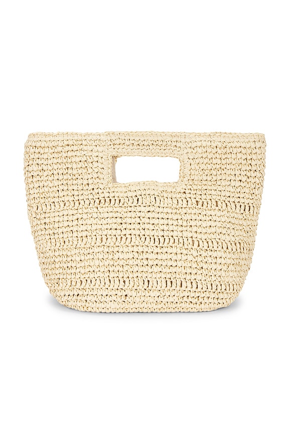 view 1 of 4 Malaga Top Handle Bag in Natural