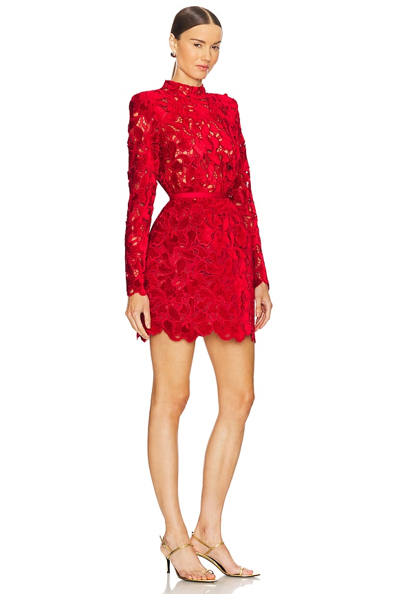 view 2 of 3 Lydia Mini Dress in Red