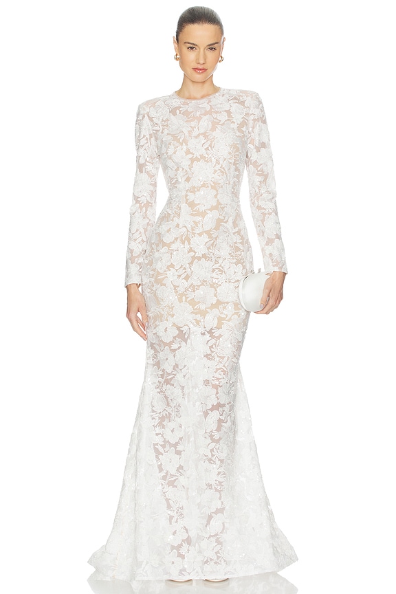 view 1 of 4 VESTIDO BLANCO SASHA in White