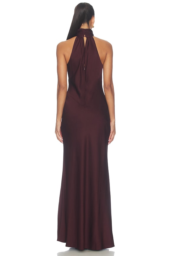 Satin Maxi Dress