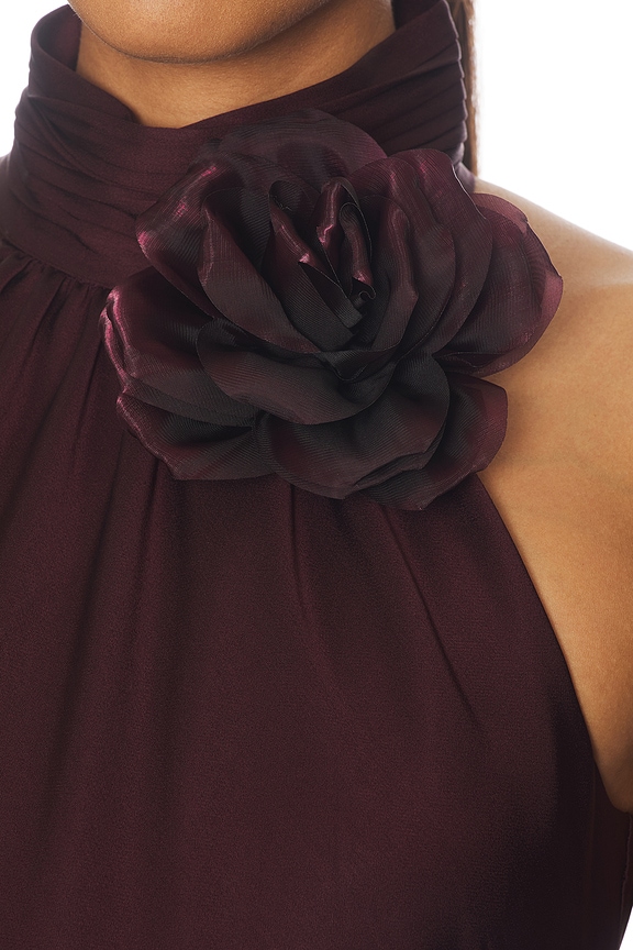 Satin Maxi Dress