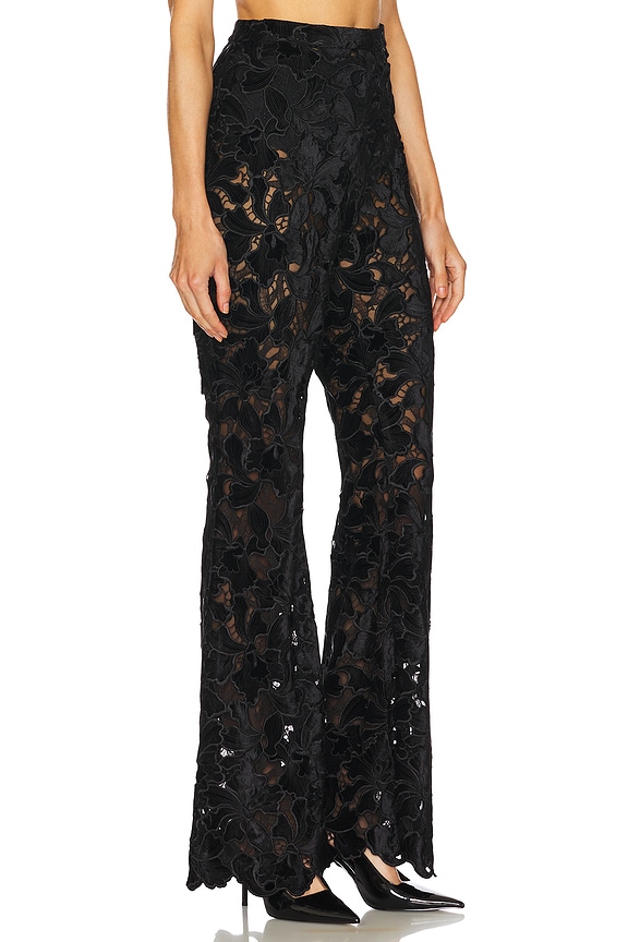 view 2 of 6 Floral Valia Trousers in Black