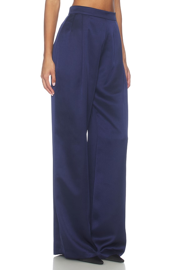 Satin Wide Leg Trousers