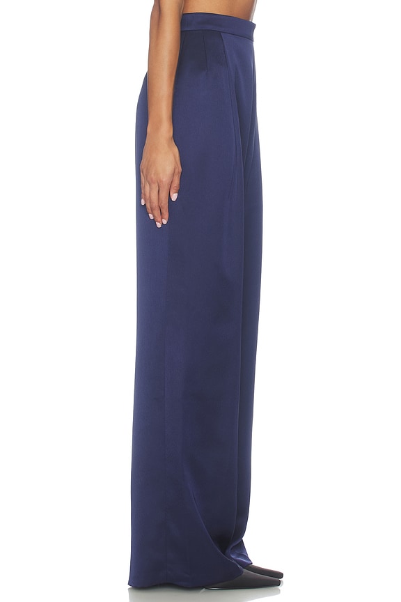 Satin Wide Leg Trousers