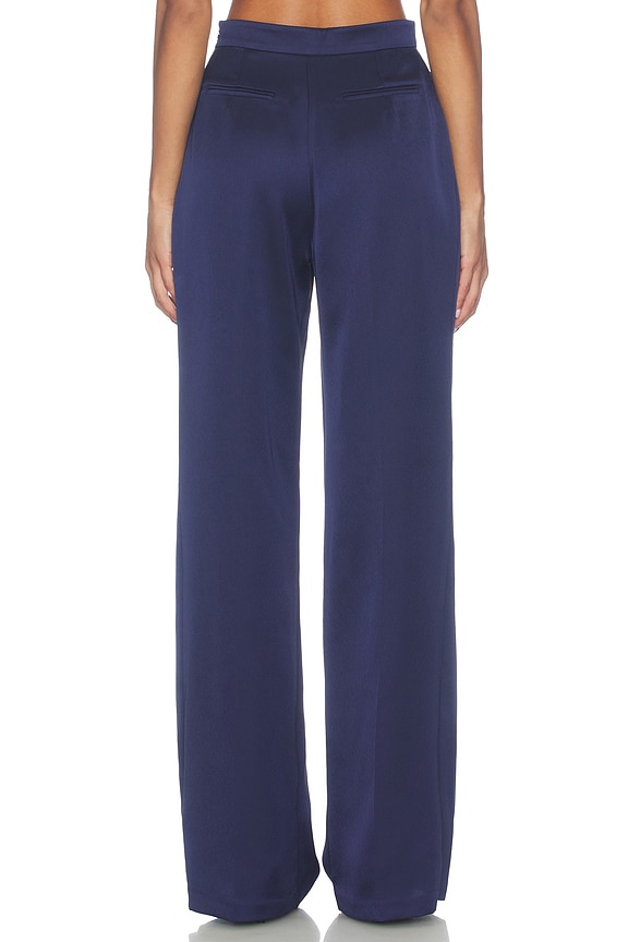 Satin Wide Leg Trousers