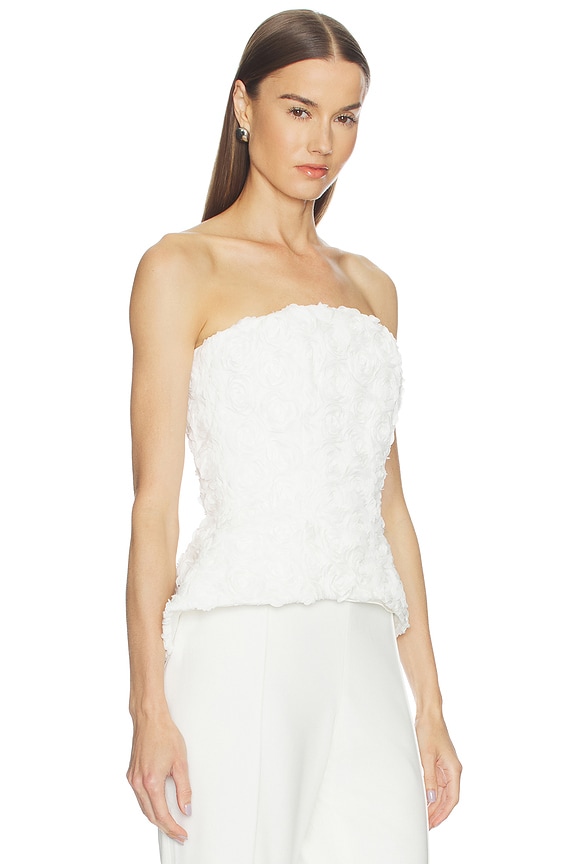 view 2 of 5 Phoebe White Top in White