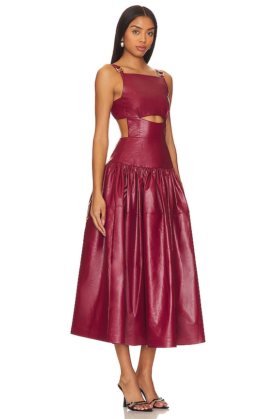view 2 of 3 VESTIDO URBAN DUCHESS in Garnet