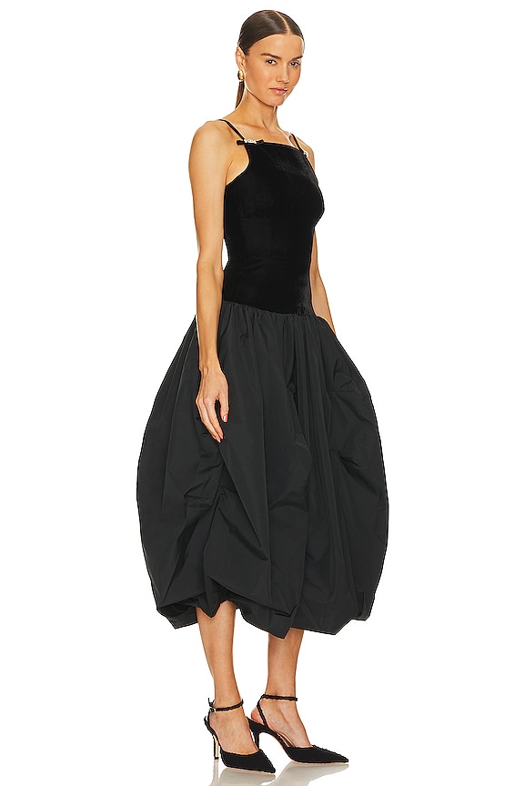 view 2 of 4 ROBE THE BLOOM in Black & Black