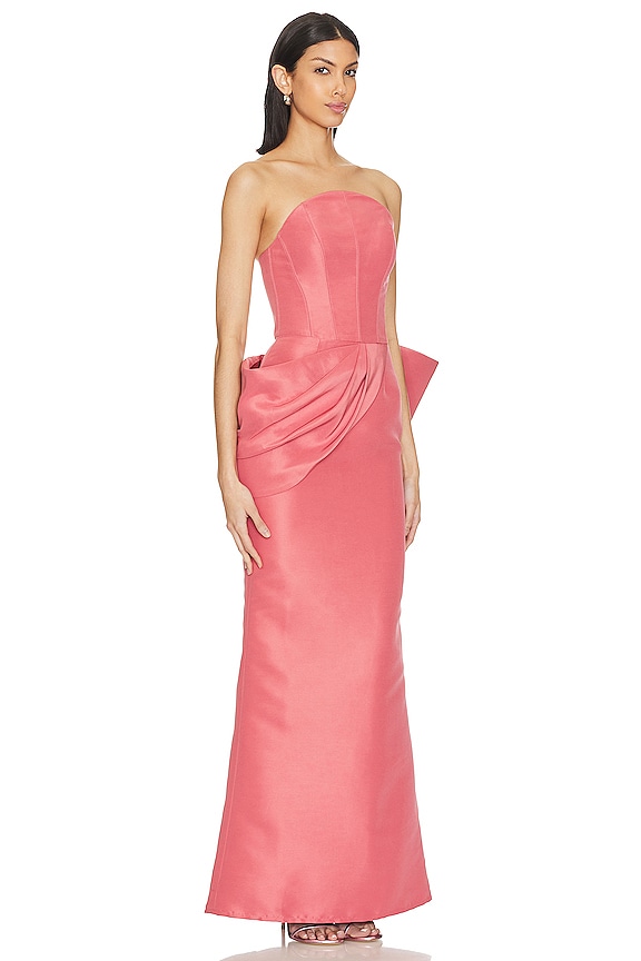 view 2 of 3 VESTIDO LARGO LANDSLIDE GOWN V.2 in Coral