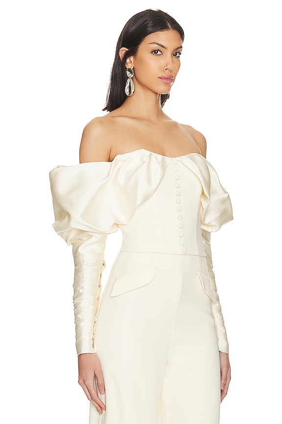 view 2 of 4 Opera Top in Cream