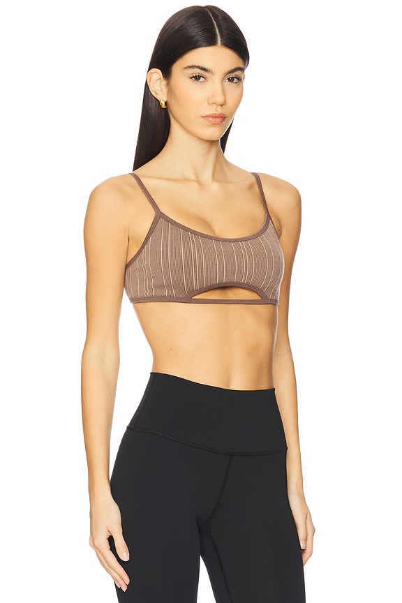 view 2 of 5 Elba Wool Bralette in Mocha