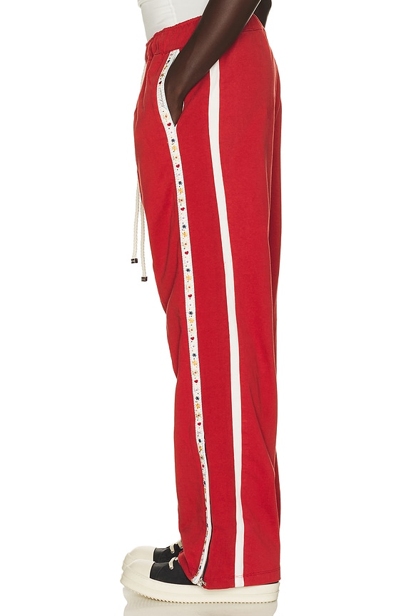 view 2 of 6 Novelty Track Pant in Ruby