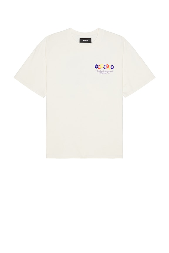 view 2 of 4 High in Summerland Boxy T-Shirt in Egg White