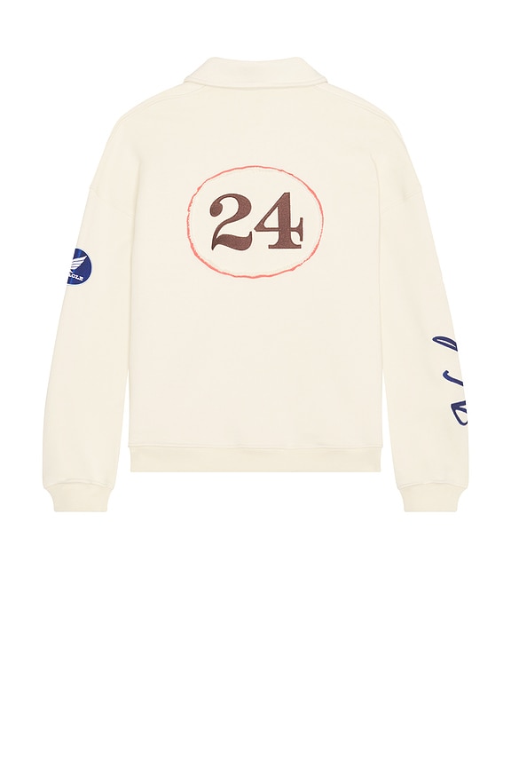 view 2 of 5 Polo Henley Shirt in Egg White