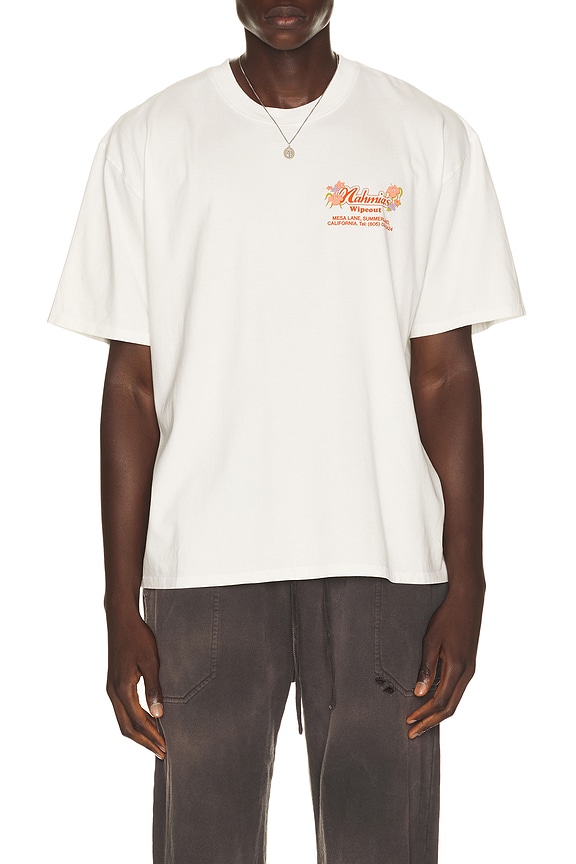 view 2 of 4 Wipeout Surf Shop Boxy Tee in Optic White