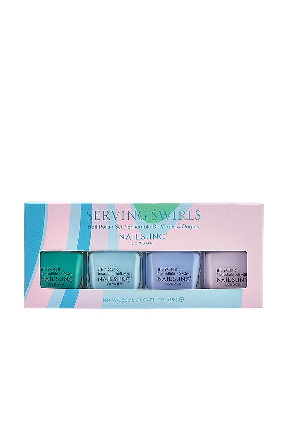 view 1 of 5 Serving Swirls Nail Polish Set in 