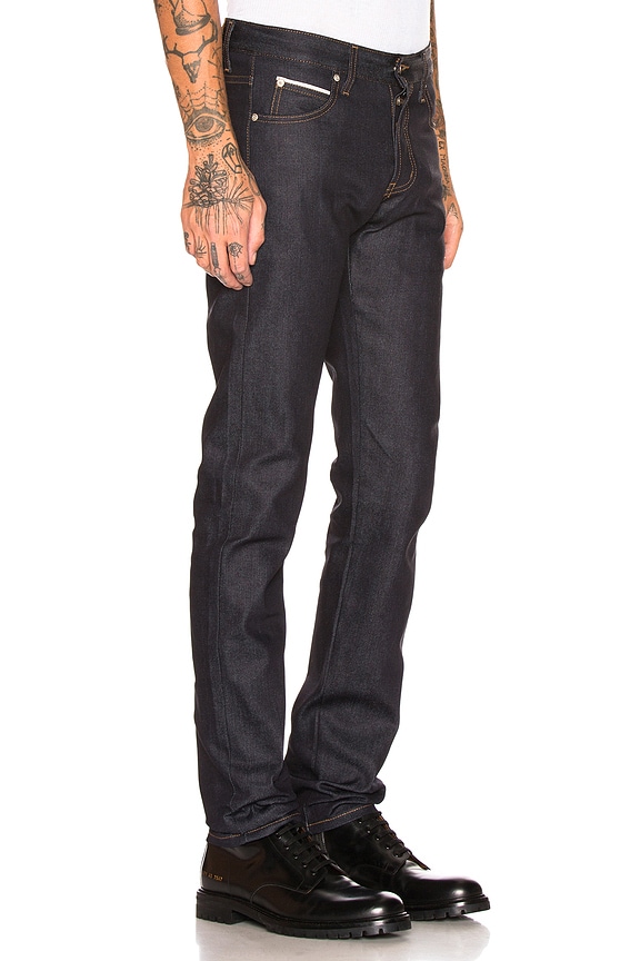 view 2 of 4 Super Skinny Guy Night Shade Selvedge in Night Shade Selvedge