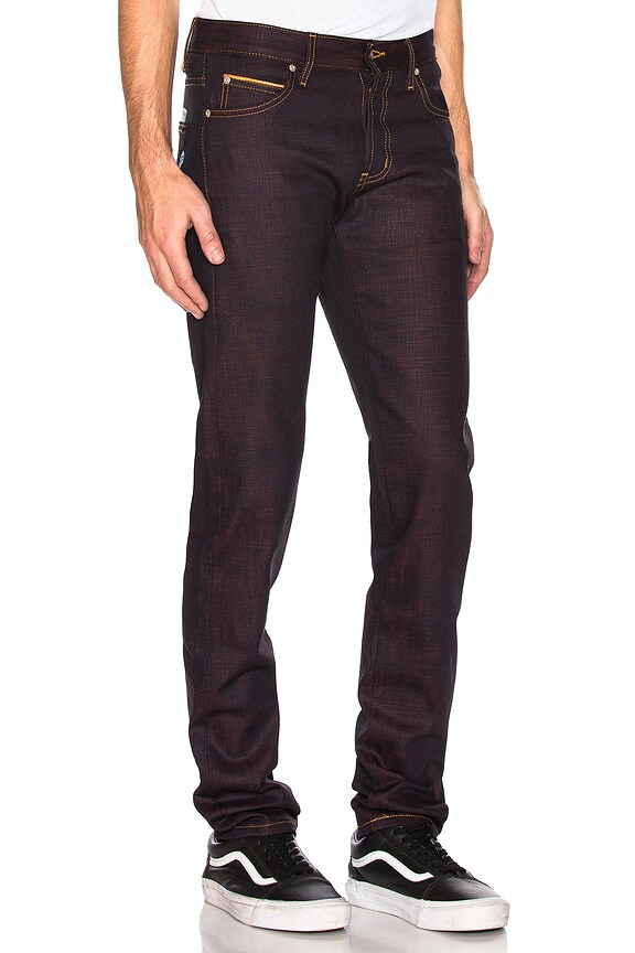 view 2 of 4 x Street Fighter II Super Skinny Guy in Ken Red Uniform Selvedge