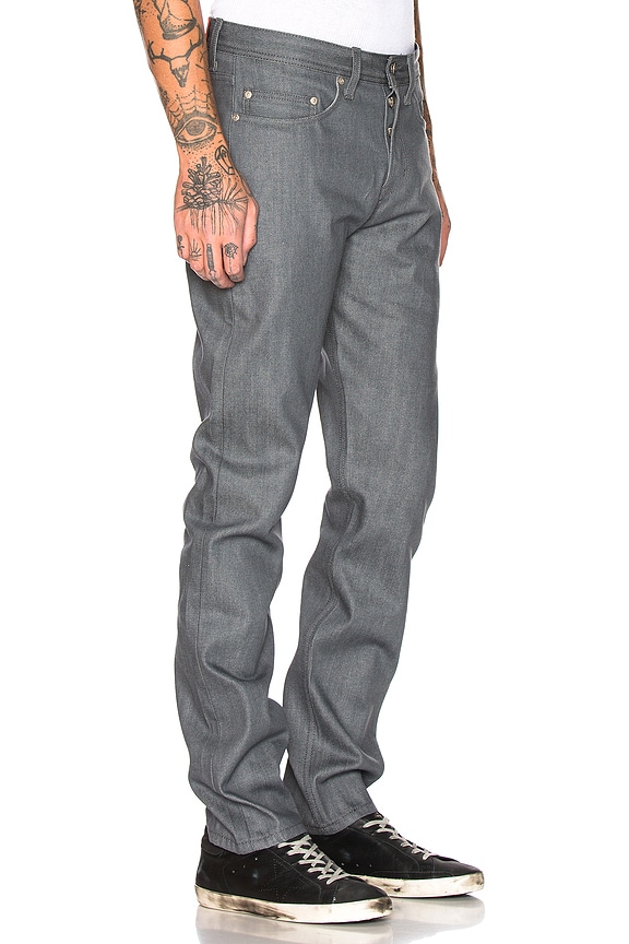view 2 of 4 Weird Guy Jeans in Grey Selvedge
