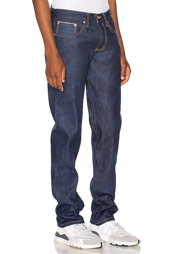 view 2 of 4 JEAN in Kasuri Stretch Selvedge