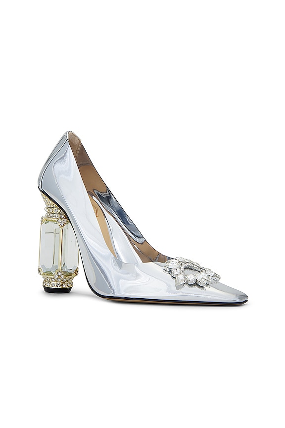 view 2 of 5 Aurum Pump in Silver