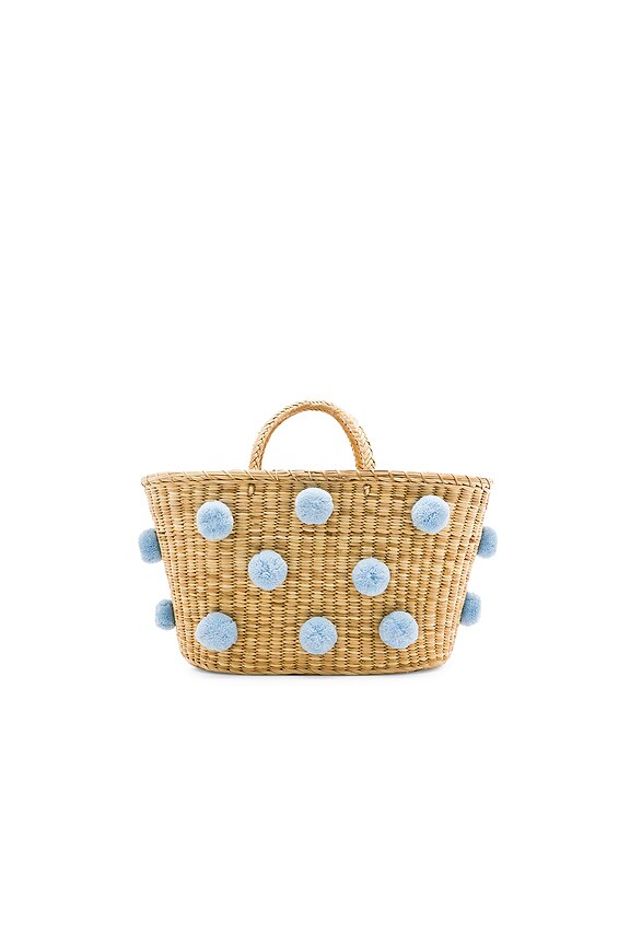 view 1 of 4 FOURRE-TOUT JOANA in Off White & Light Blue