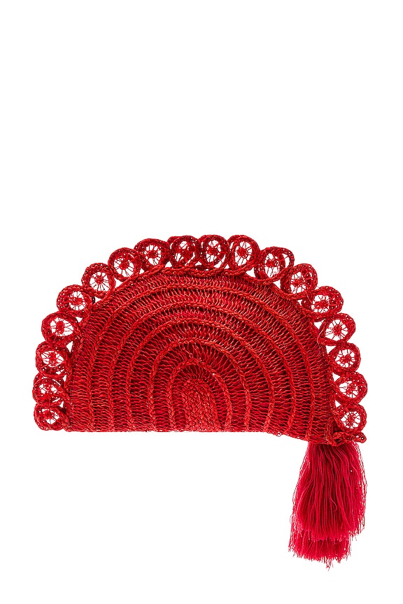 view 2 of 4 Lua Clutch in Red