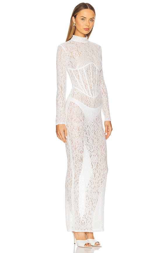 view 2 of 3 Isadora Dress in Milk White