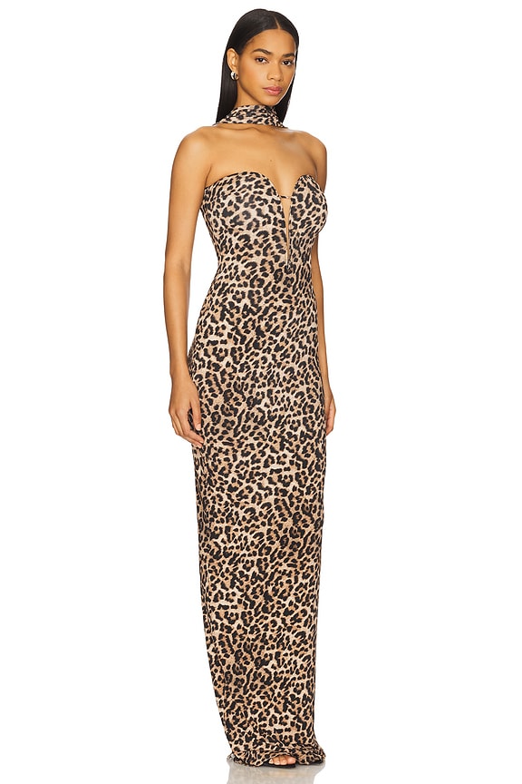 view 2 of 3 Africa Dress in Leo Chaotique