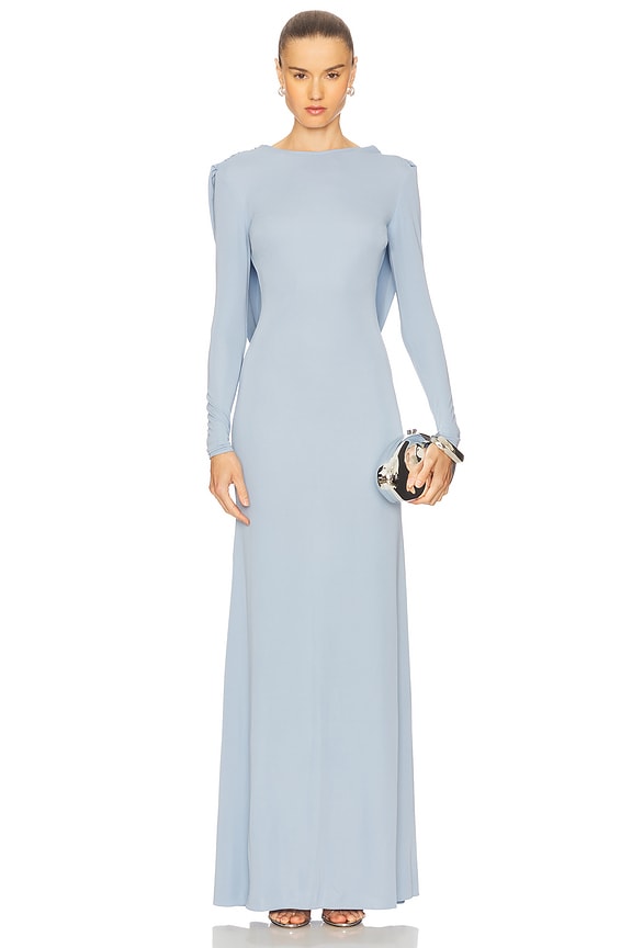 view 2 of 3 Roisin Maxi Dress in Azul Electrico