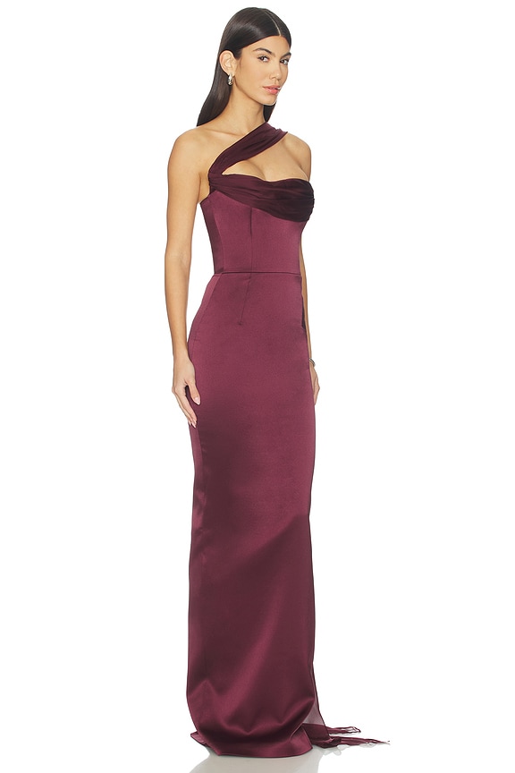view 2 of 3 Julietta Dress in Blood Moon